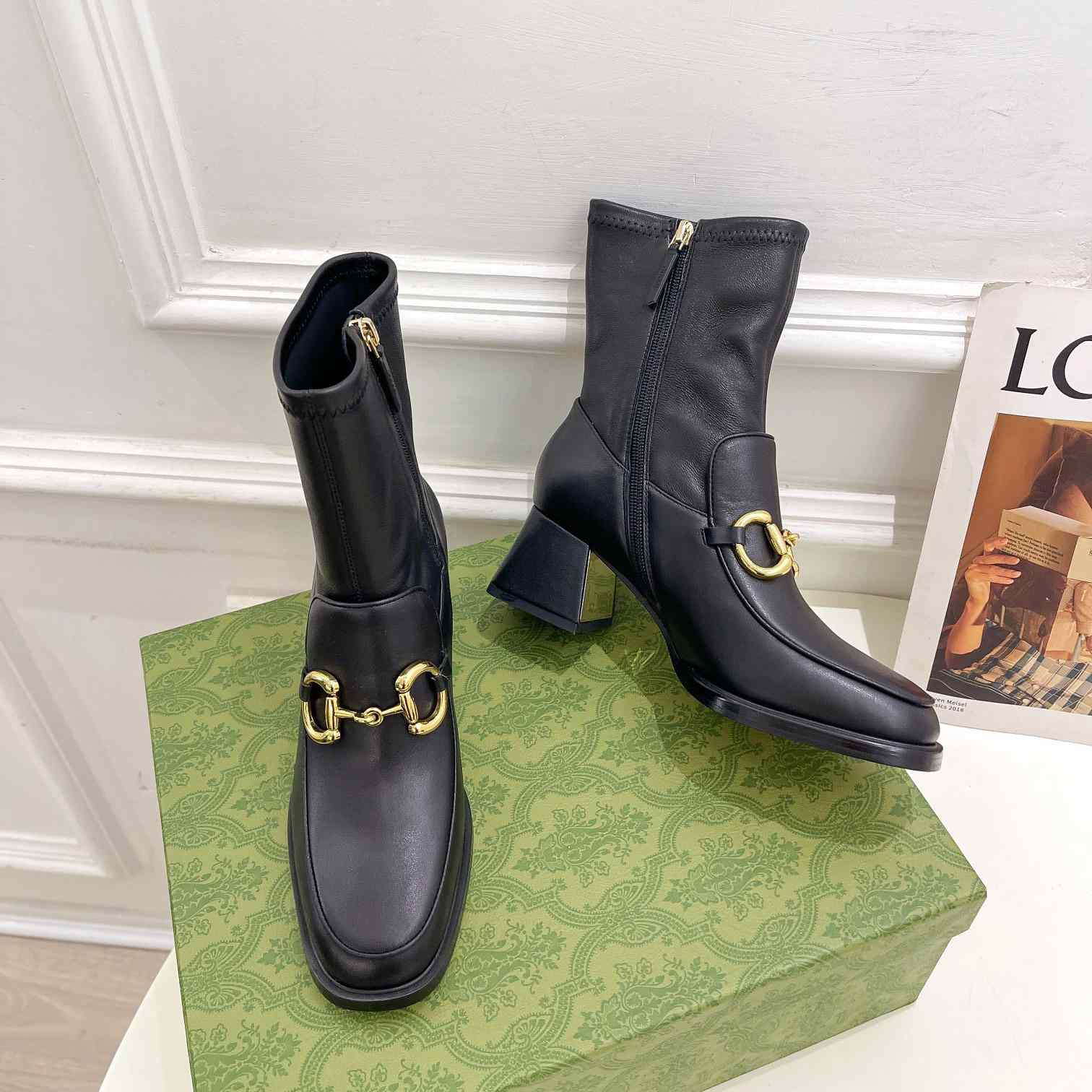 Gucci Women's Boots With Horsebit - DesignerGu