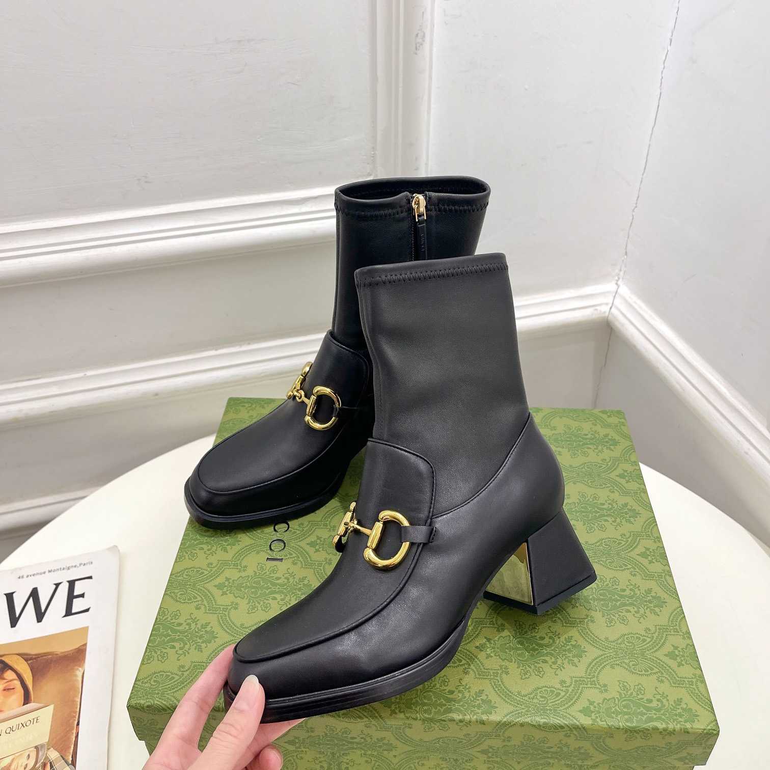 Gucci Women's Boots With Horsebit - DesignerGu