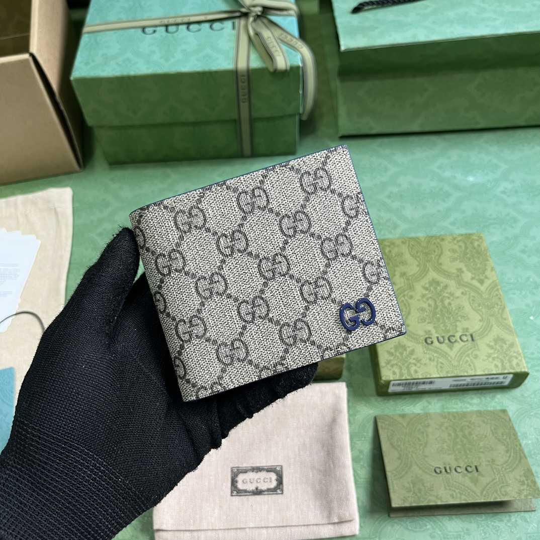 Gucci Wallet With GG Detail - DesignerGu