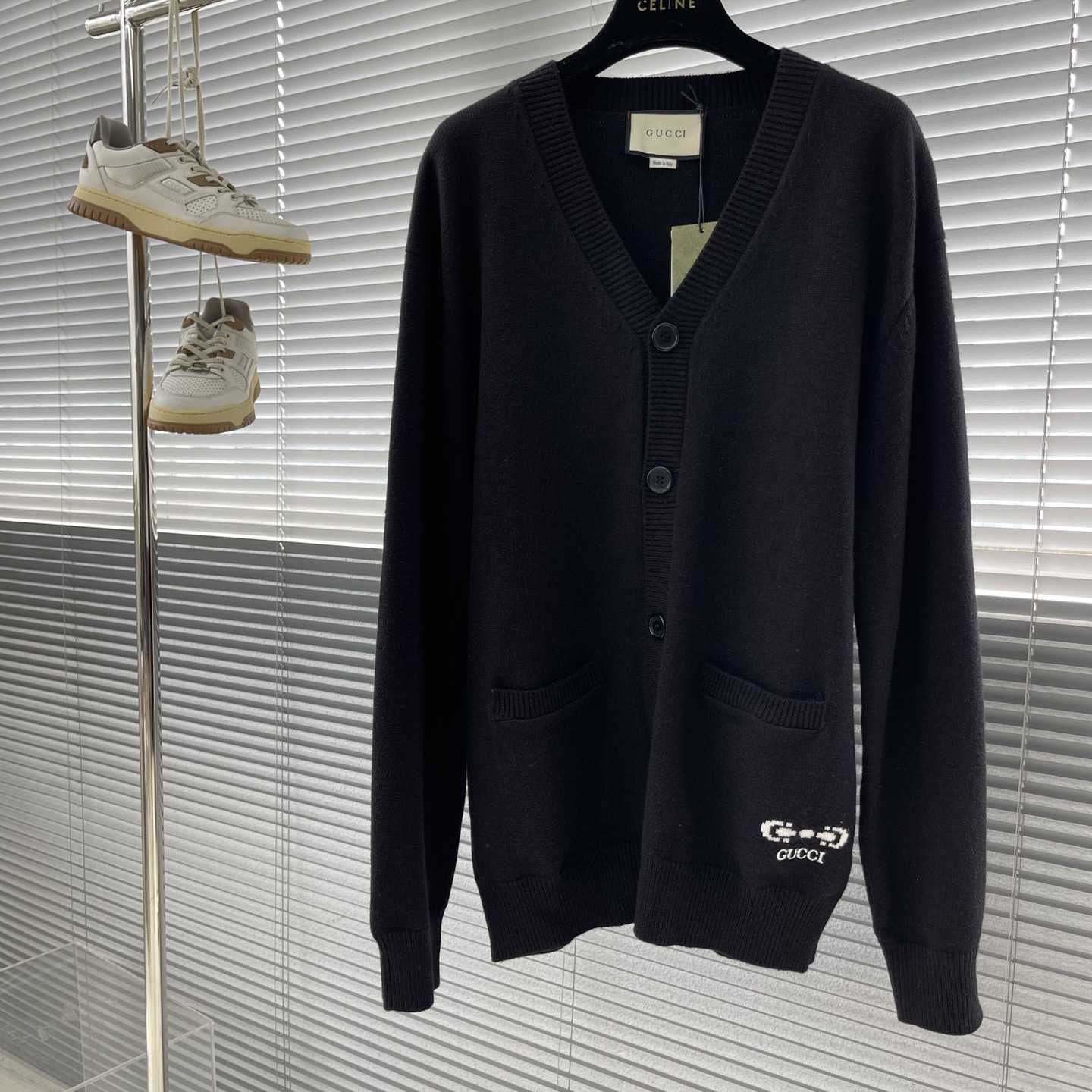 Gucci Extra fFne Wool Cardigan - DesignerGu