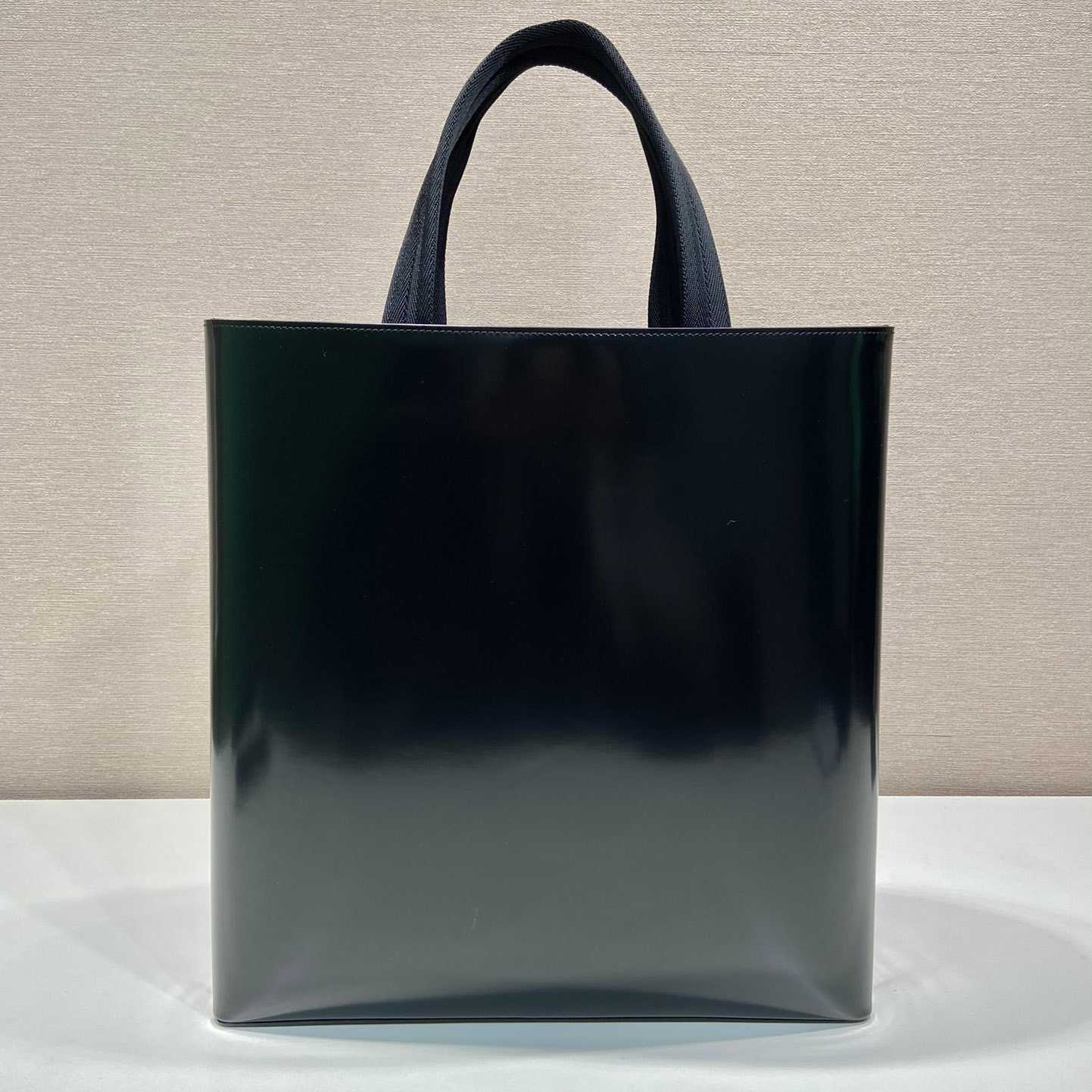 Prada Brushed Leather Tote With Water Bottle - DesignerGu