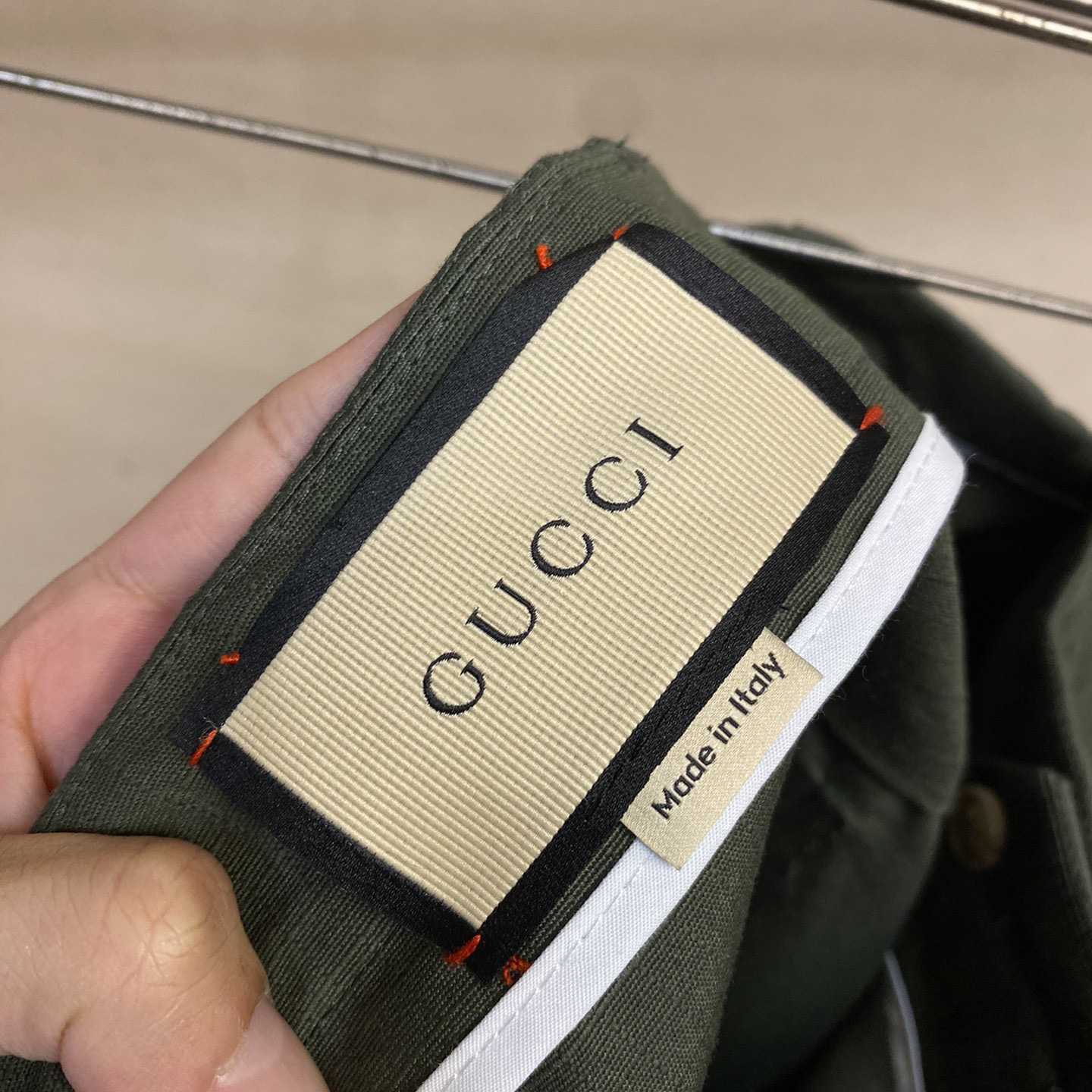 Gucci Cotton Cargo Trouser - DesignerGu