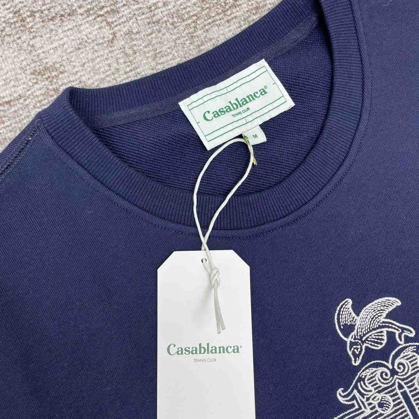 Casablanca Embleme De Caza Embroidered Sweatshirt - DesignerGu