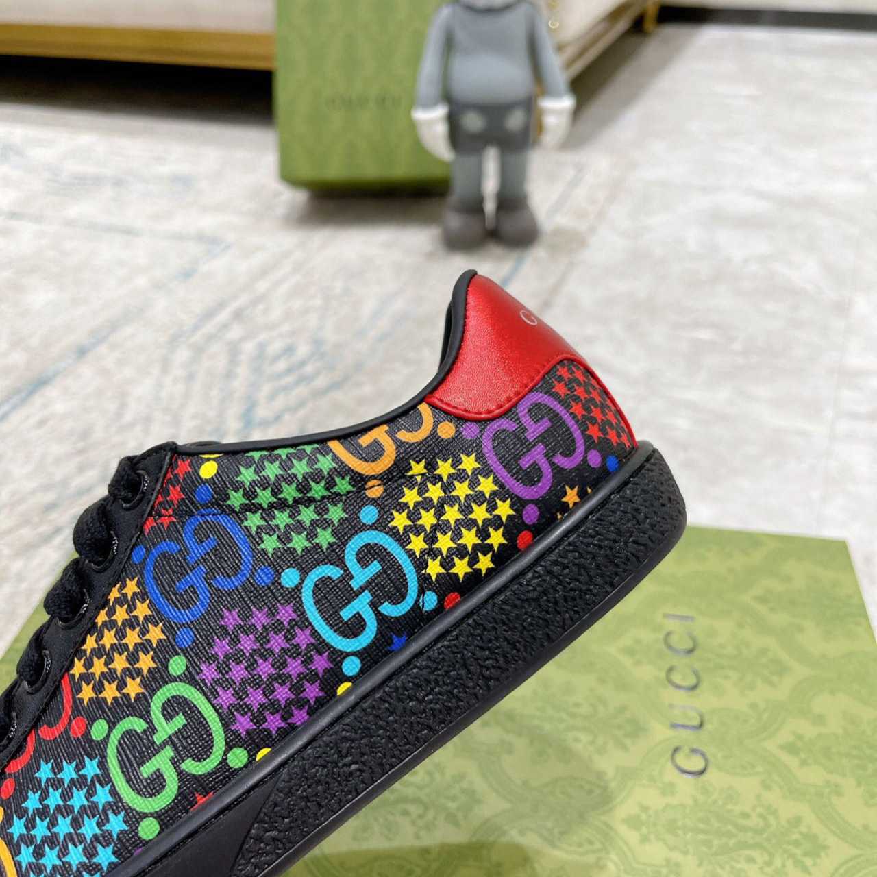 Gucci GG Psychedelic Ace Sneaker - DesignerGu