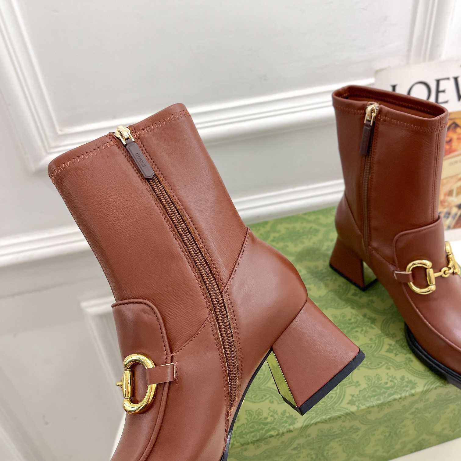 Gucci Women's Boots With Horsebit - DesignerGu