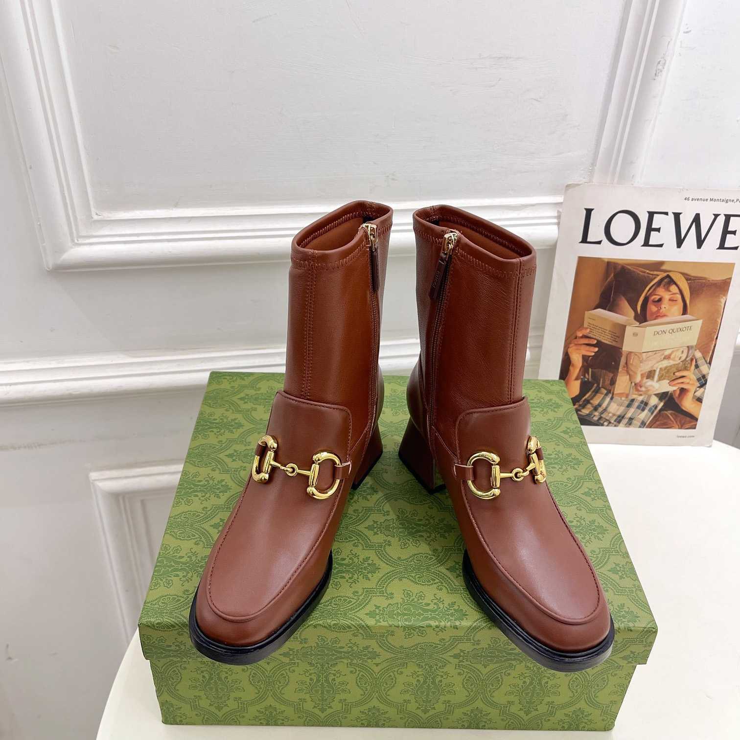 Gucci Women's Boots With Horsebit - DesignerGu