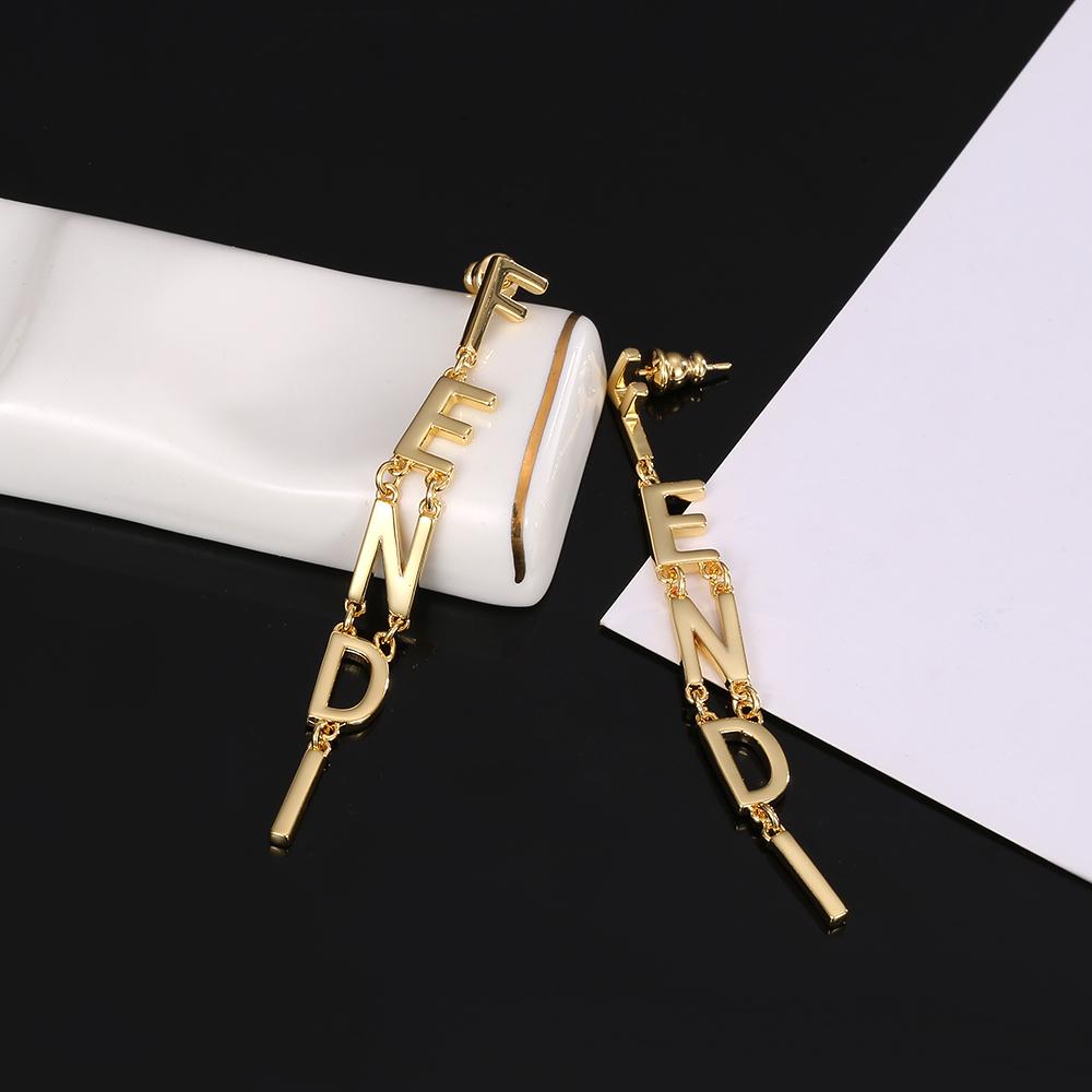 Fendi Signature Earrings - DesignerGu