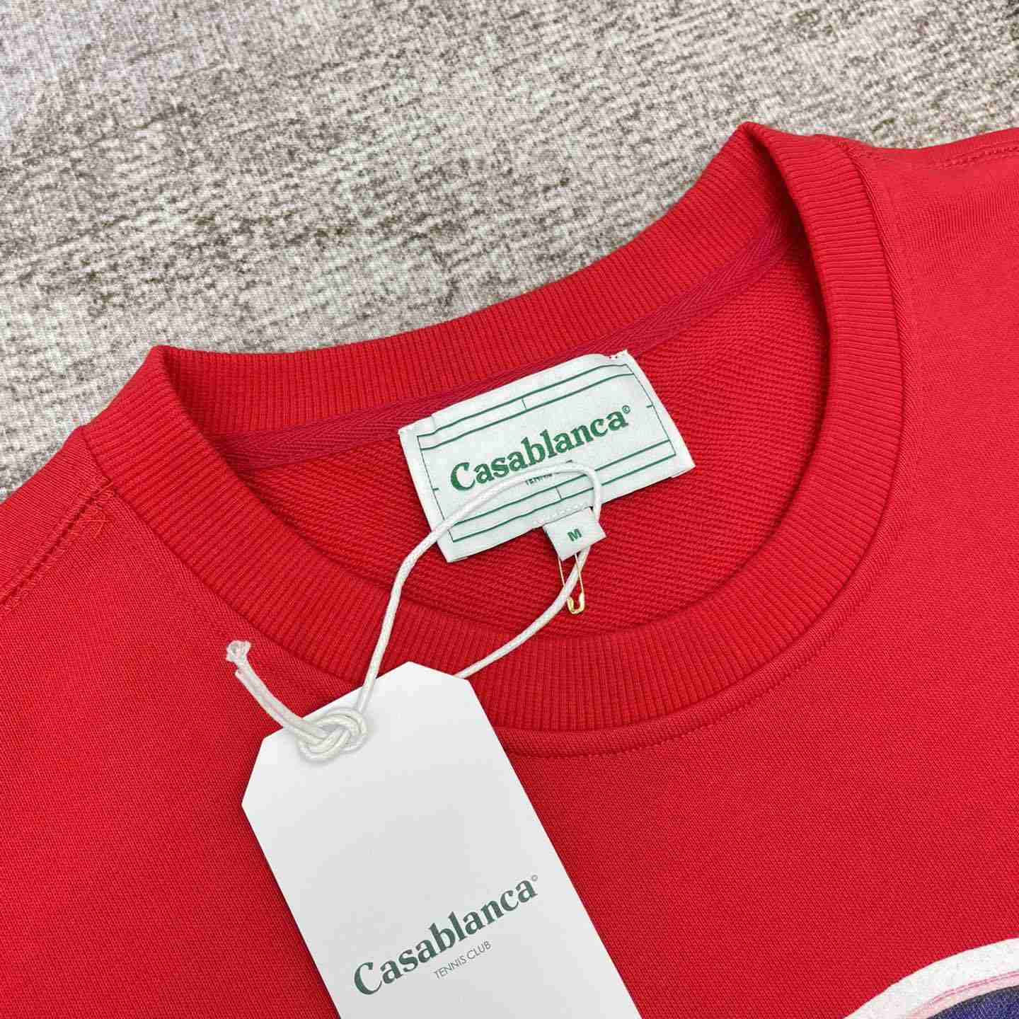 Casablanca Vue De L'Arche Organic Cotton Sweatshirt - DesignerGu