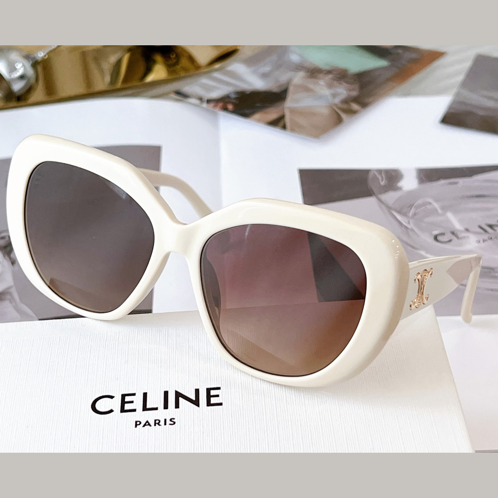 Celine Triomphe 06 Sunglasses In Acetate   CL40226 - DesignerGu