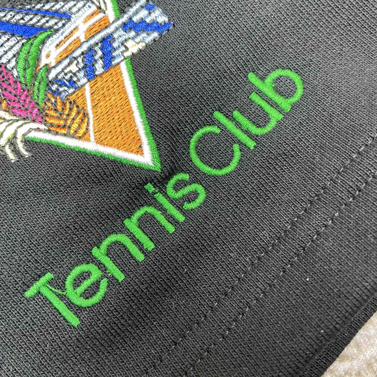 Casablanca Tennis Club Icon Embroidered Shorts  - DesignerGu