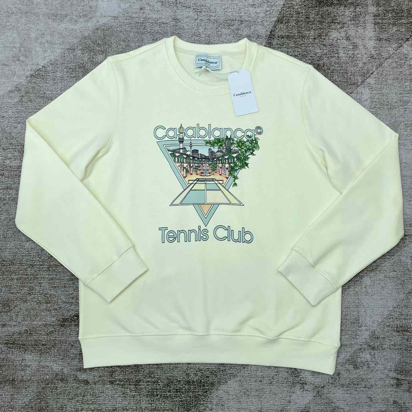 Casablanca Tennis Club Icon Sweatshirt - DesignerGu