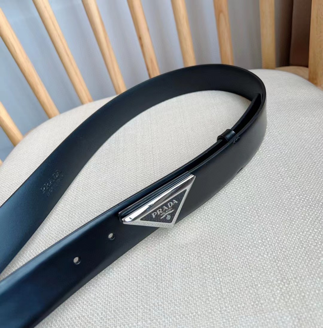 Prada Leather Belt  - DesignerGu