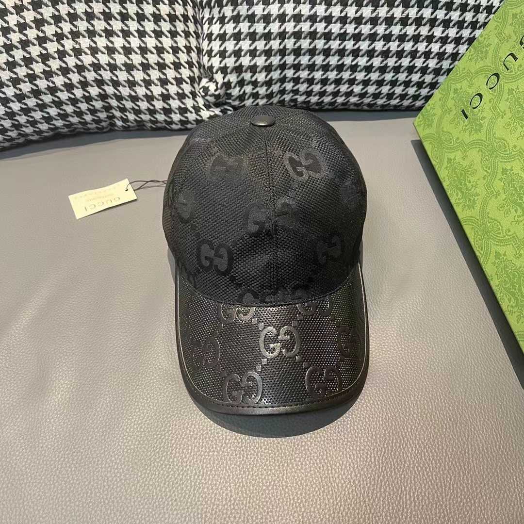 Gucci Jumbo GG Canvas Baseball Hat - DesignerGu