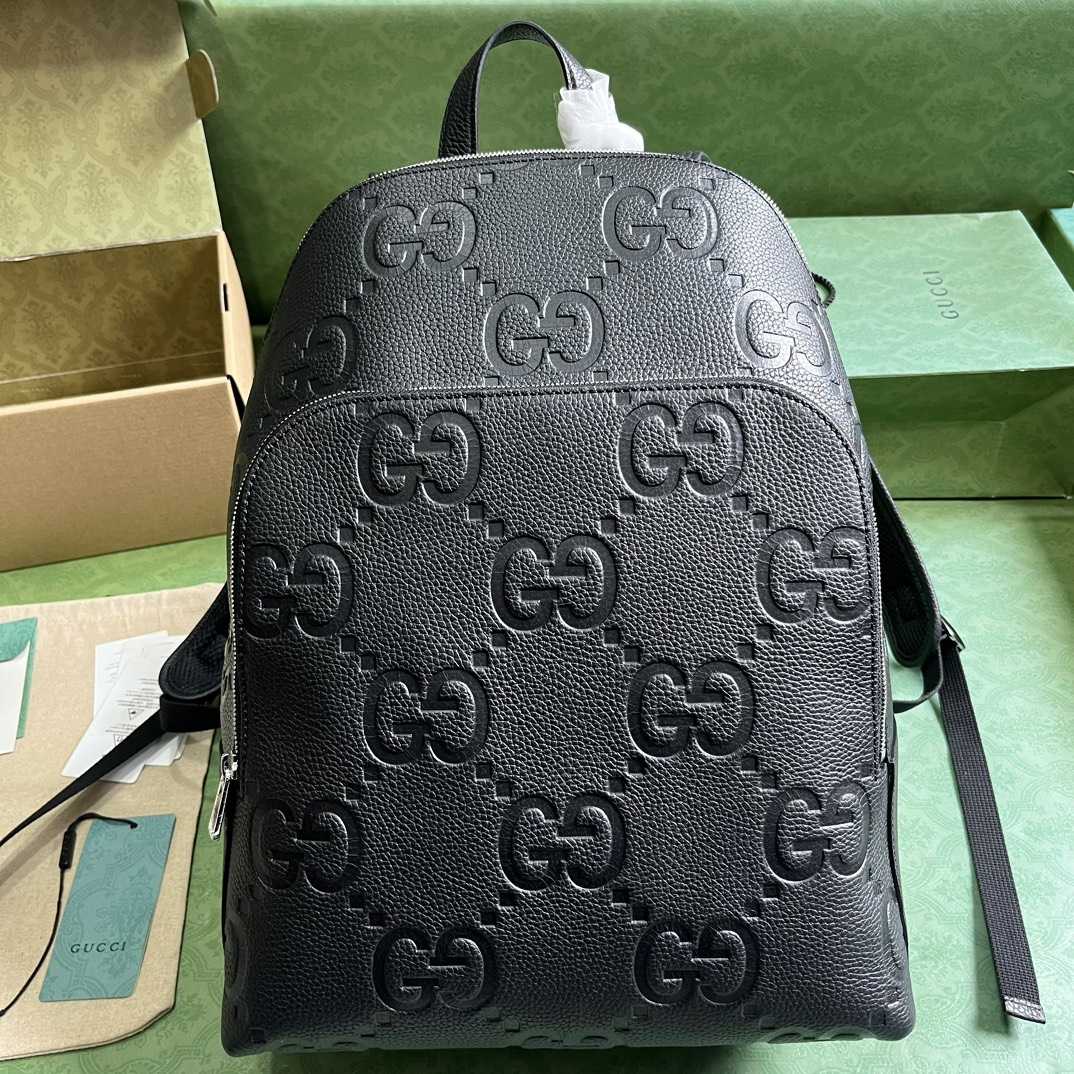 Gucci Large Jumbo GG Backpack - DesignerGu