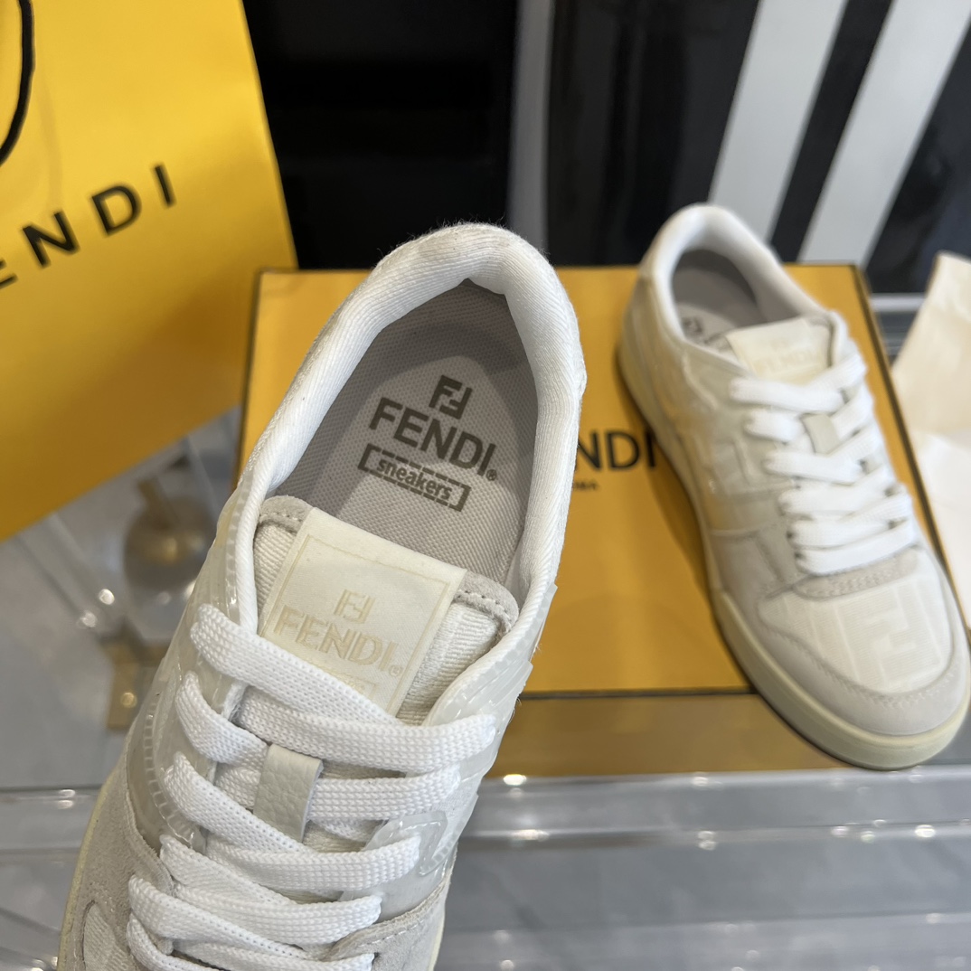 Fendi Fendi Match Lace-up Sneakers - DesignerGu