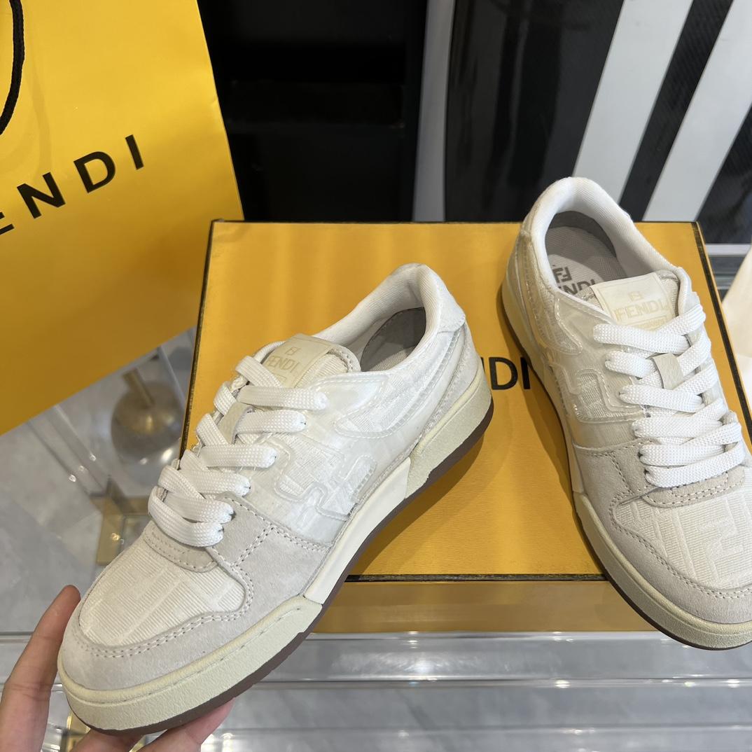 Fendi Fendi Match Lace-up Sneakers - DesignerGu