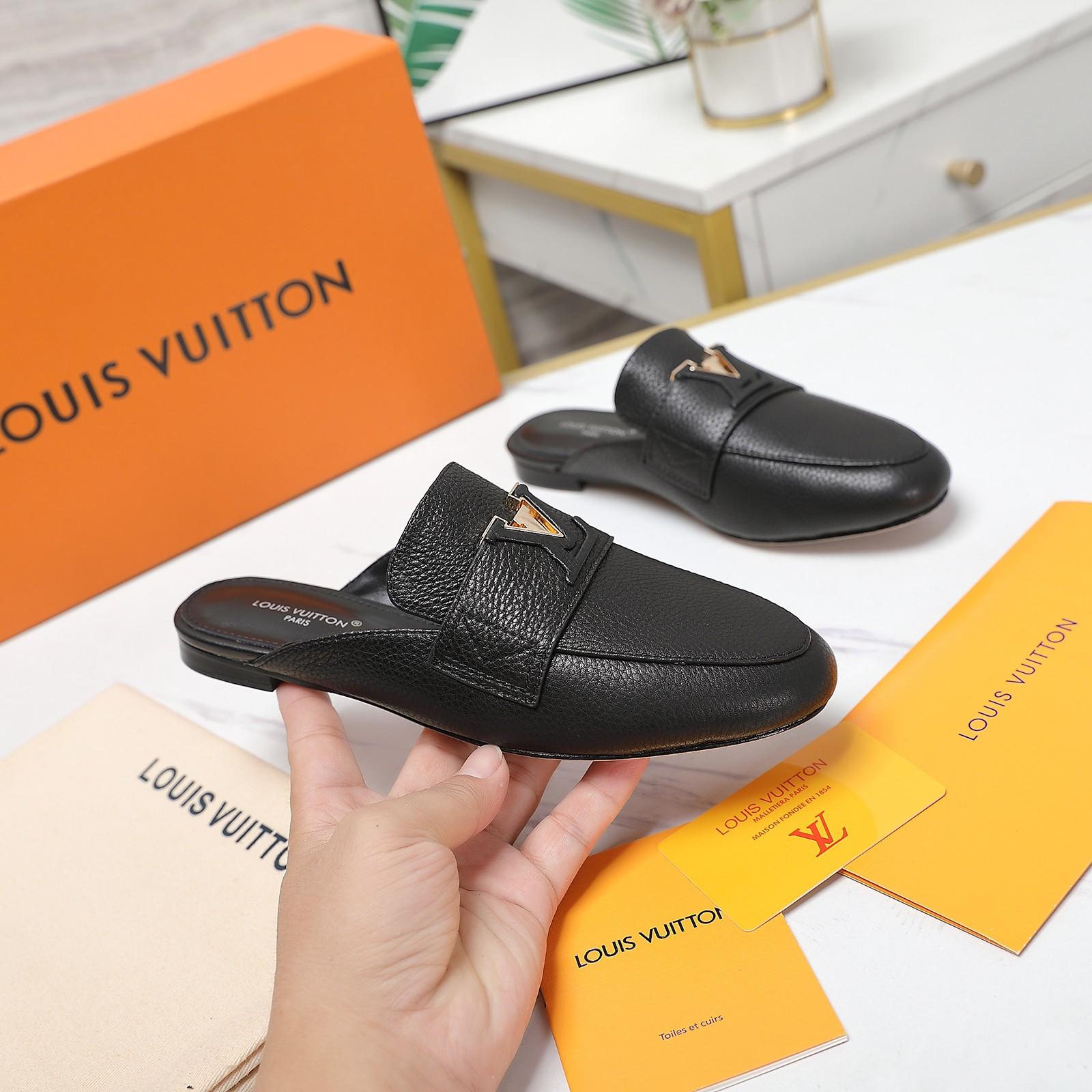 Louis Vuitton LV Capri Open Back Loafer - DesignerGu