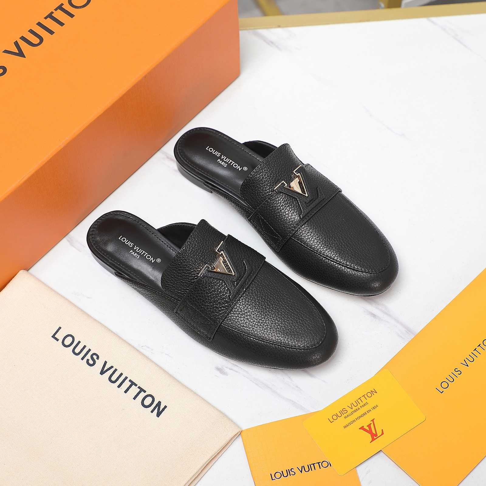 Louis Vuitton LV Capri Open Back Loafer - DesignerGu