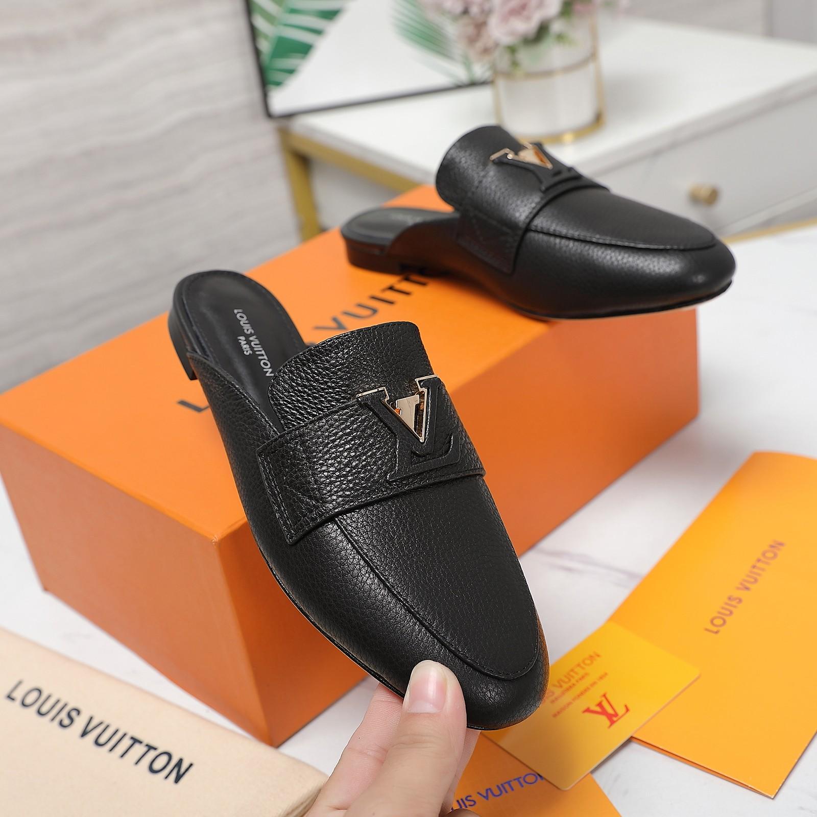 Louis Vuitton LV Capri Open Back Loafer - DesignerGu