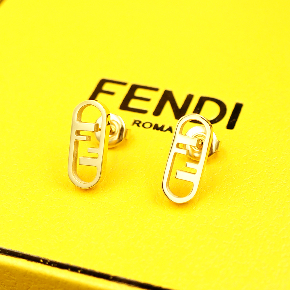 Fendi O’Lock Earrings - DesignerGu