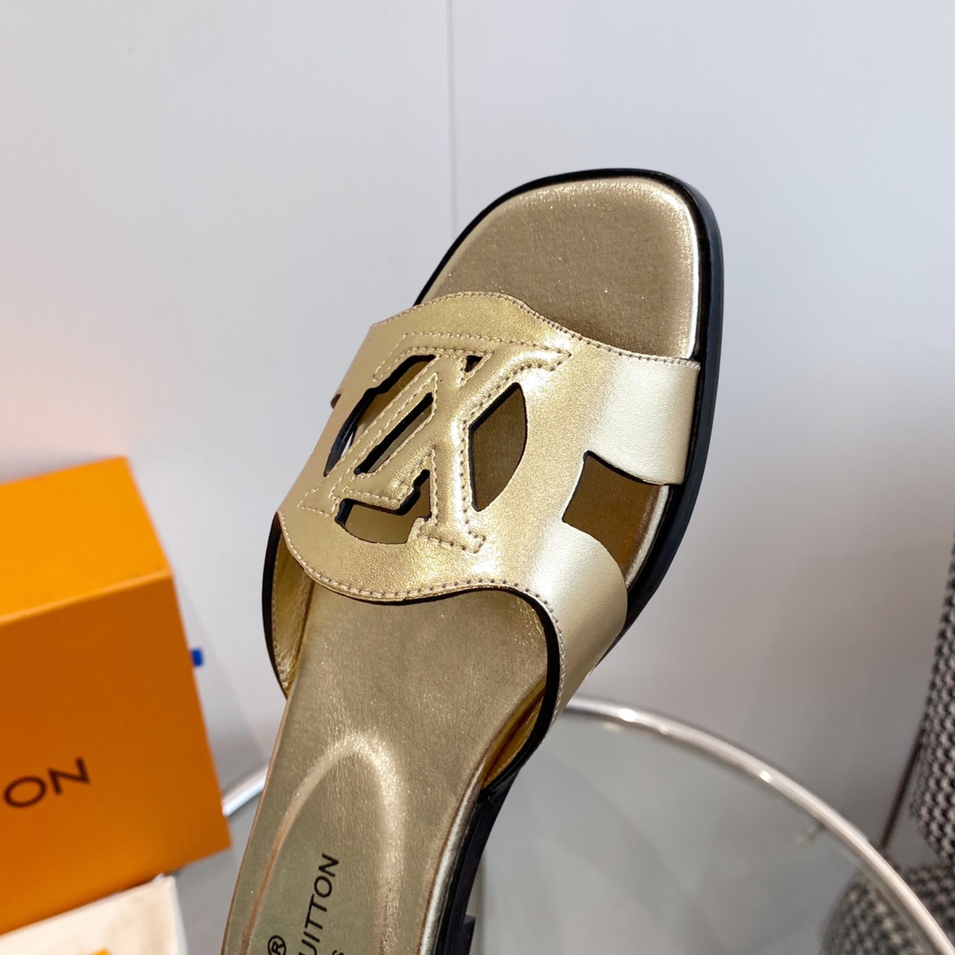 Louis Vuitton LV Isola Flat Mule    - DesignerGu