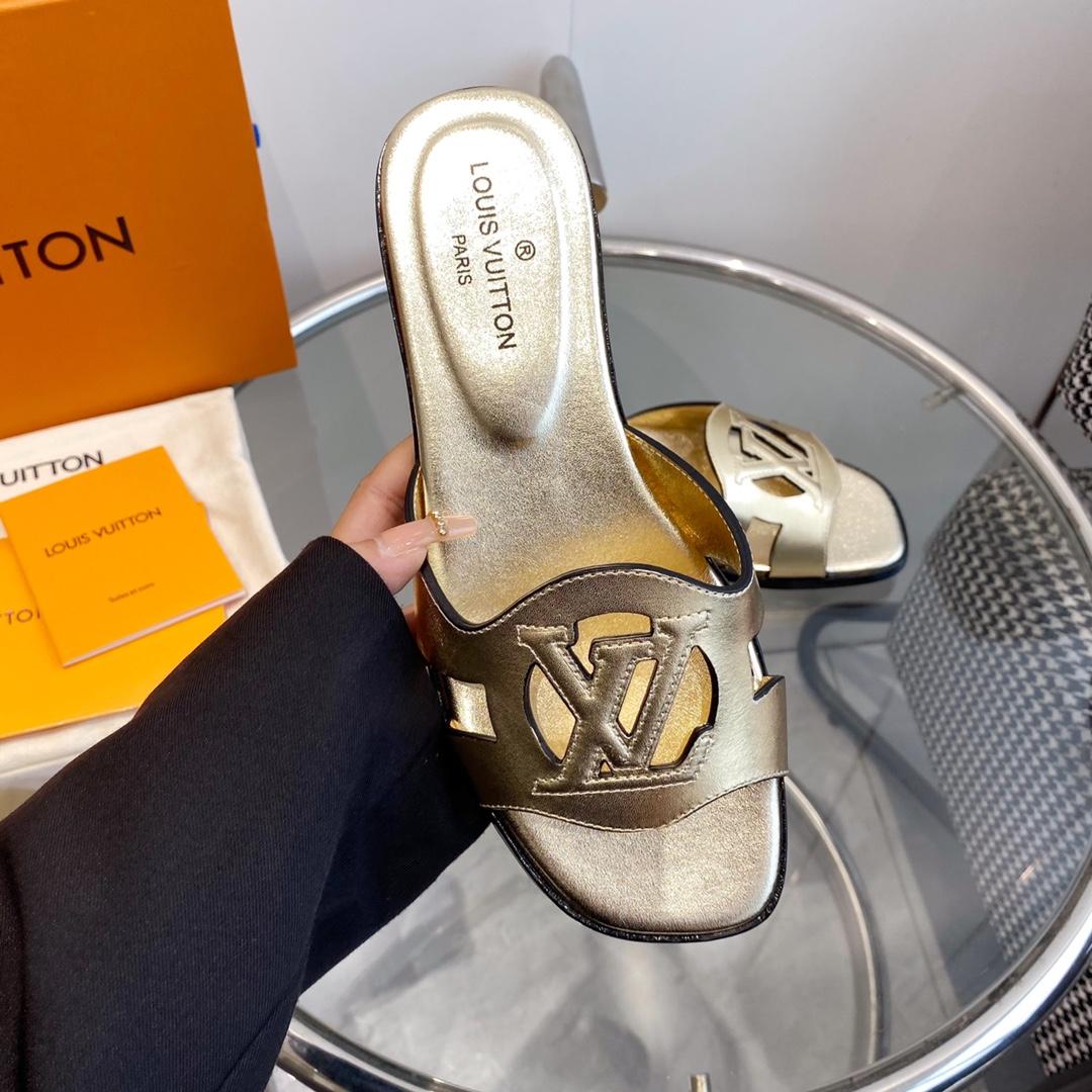 Louis Vuitton LV Isola Flat Mule    - DesignerGu