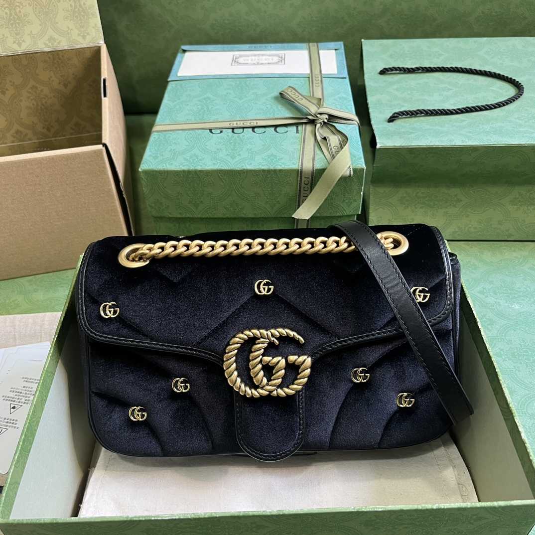 Gucci GG Marmont Small Shoulder Bag - DesignerGu