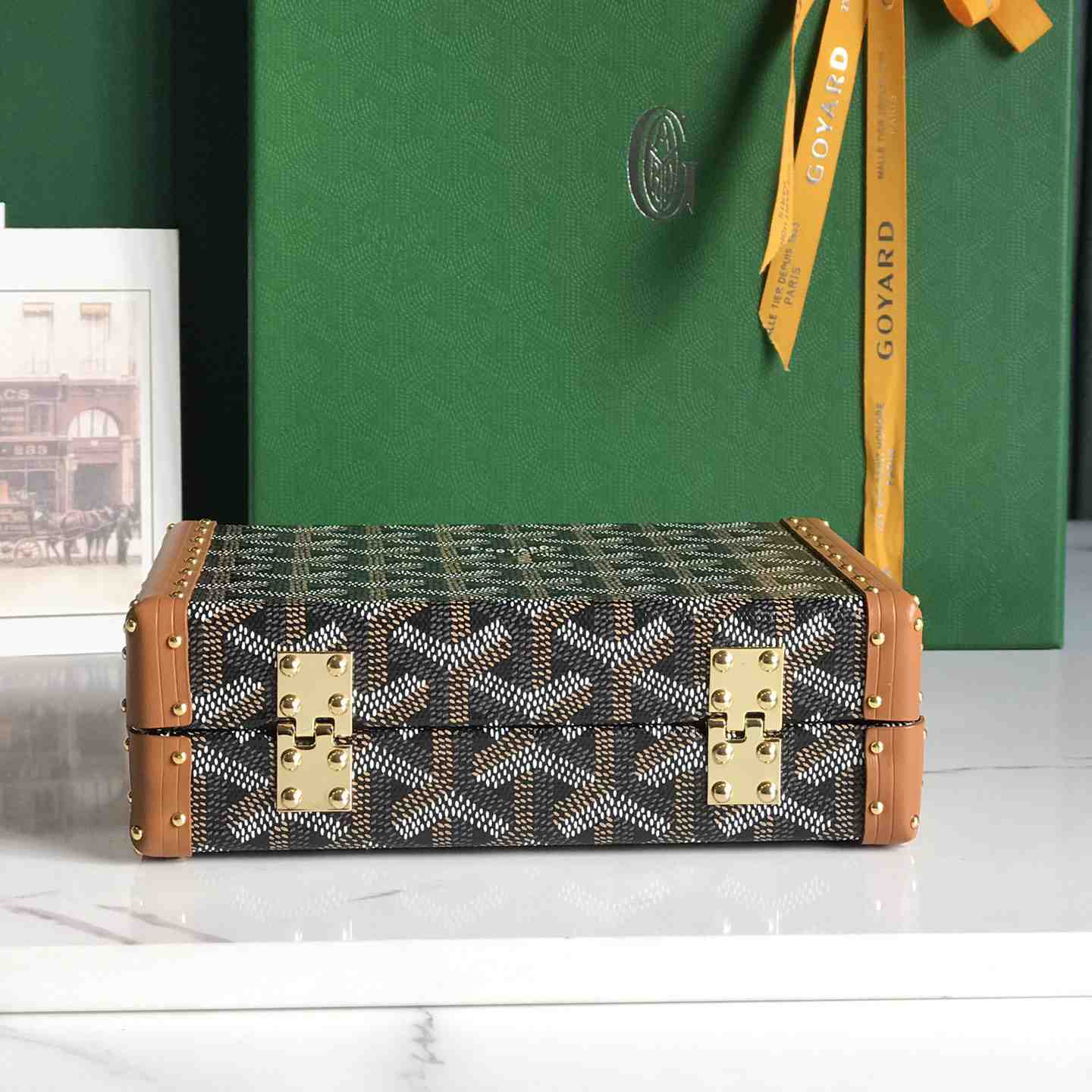 Goyard Minaudière Trunk Bag   - DesignerGu