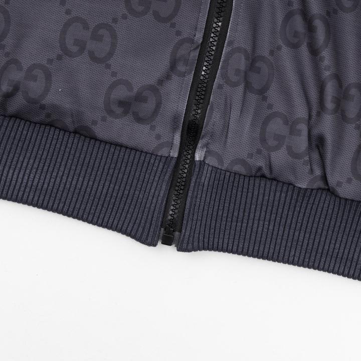 Gucci Jumbo GG Zip Jacket With Web - DesignerGu