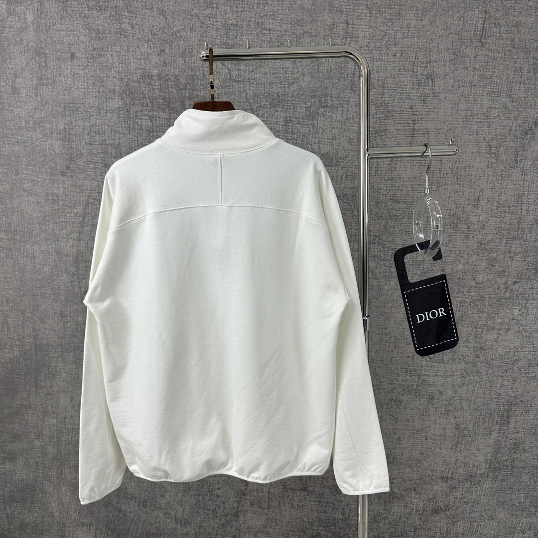 Dior Regular-fit Sweater With Stand Collar - DesignerGu