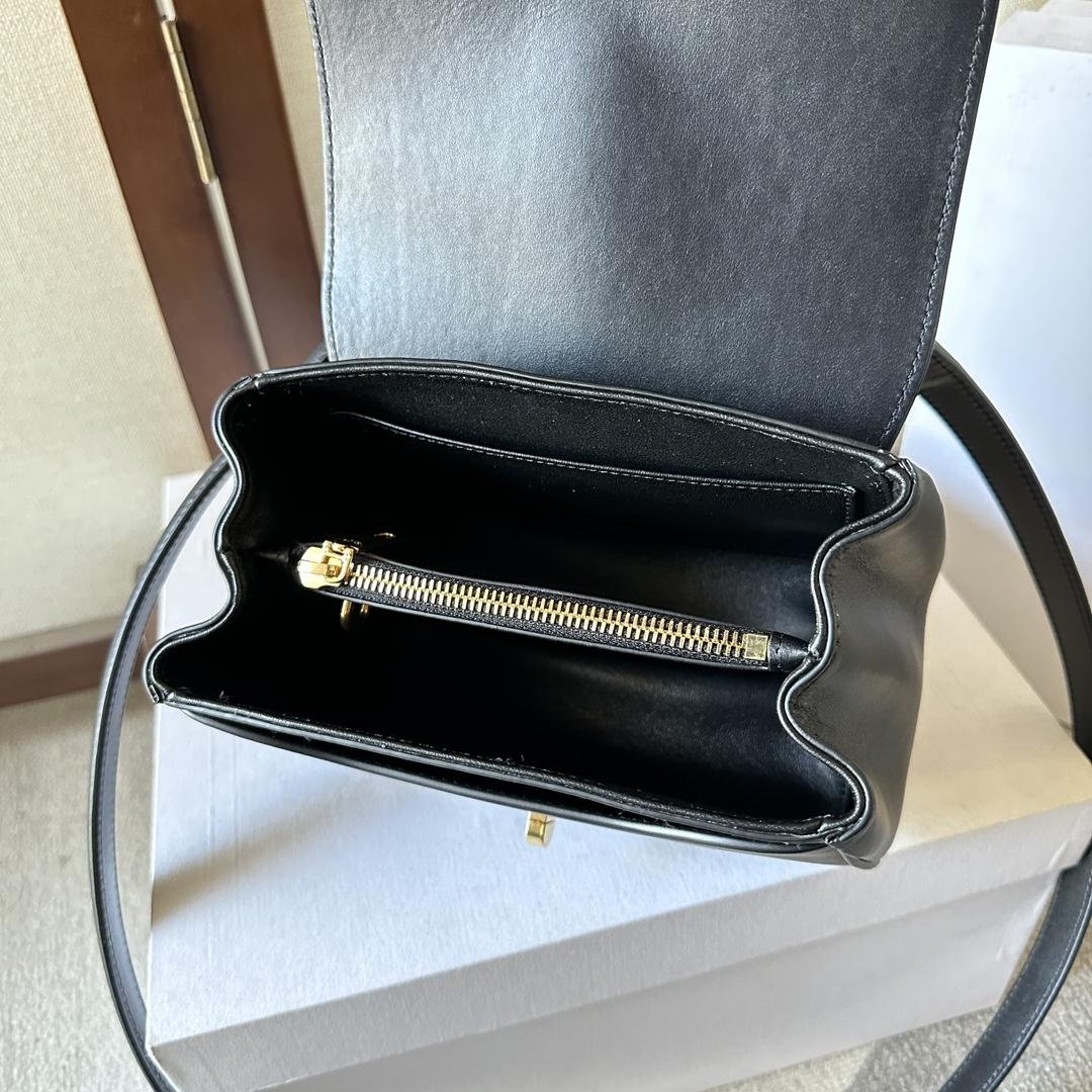 Celine Mini 16 In Satinated Calfskin - DesignerGu