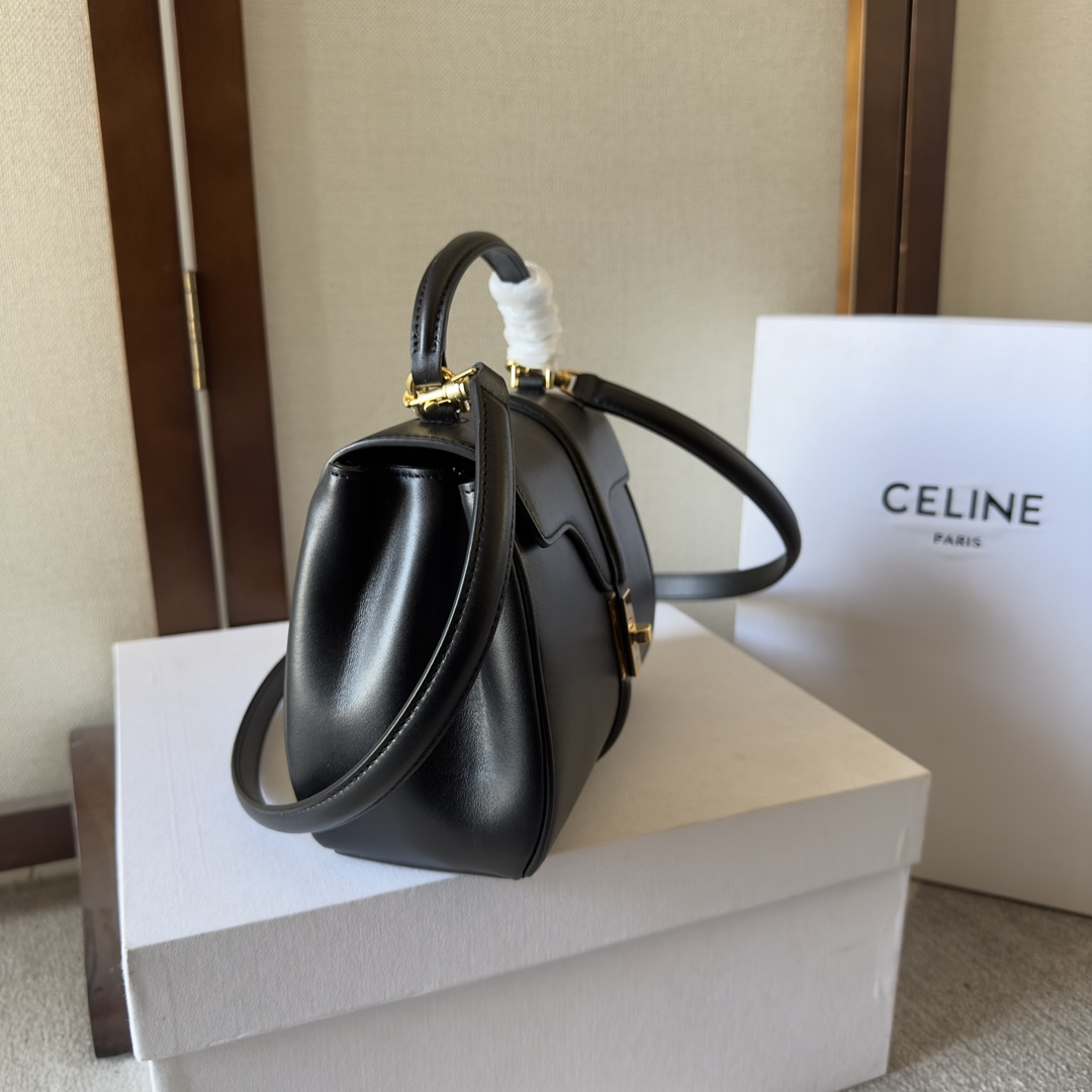 Celine Mini 16 In Satinated Calfskin - DesignerGu