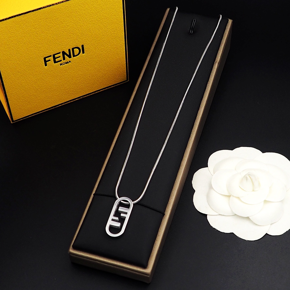 Fendi O’Lock Necklace - DesignerGu