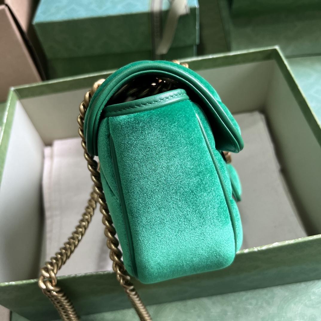 Gucci GG Marmont Mini Shoulder Bag - DesignerGu