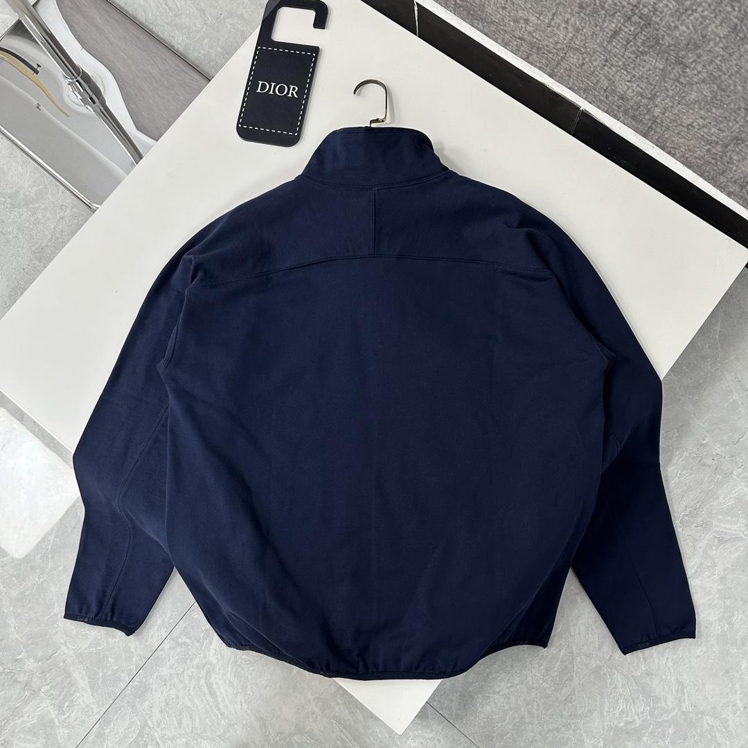 Dior Regular-fit Sweater With Stand Collar - DesignerGu