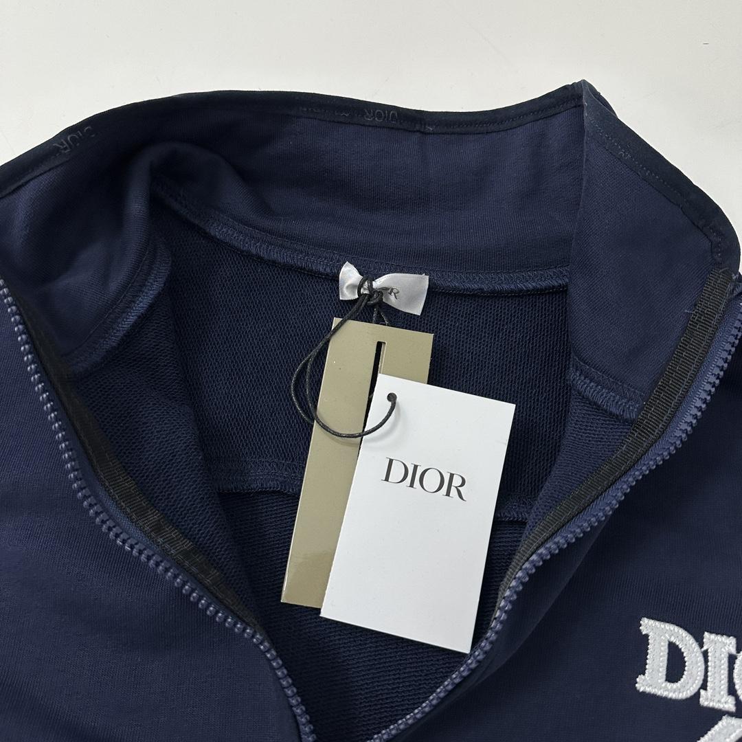 Dior Regular-fit Sweater With Stand Collar - DesignerGu