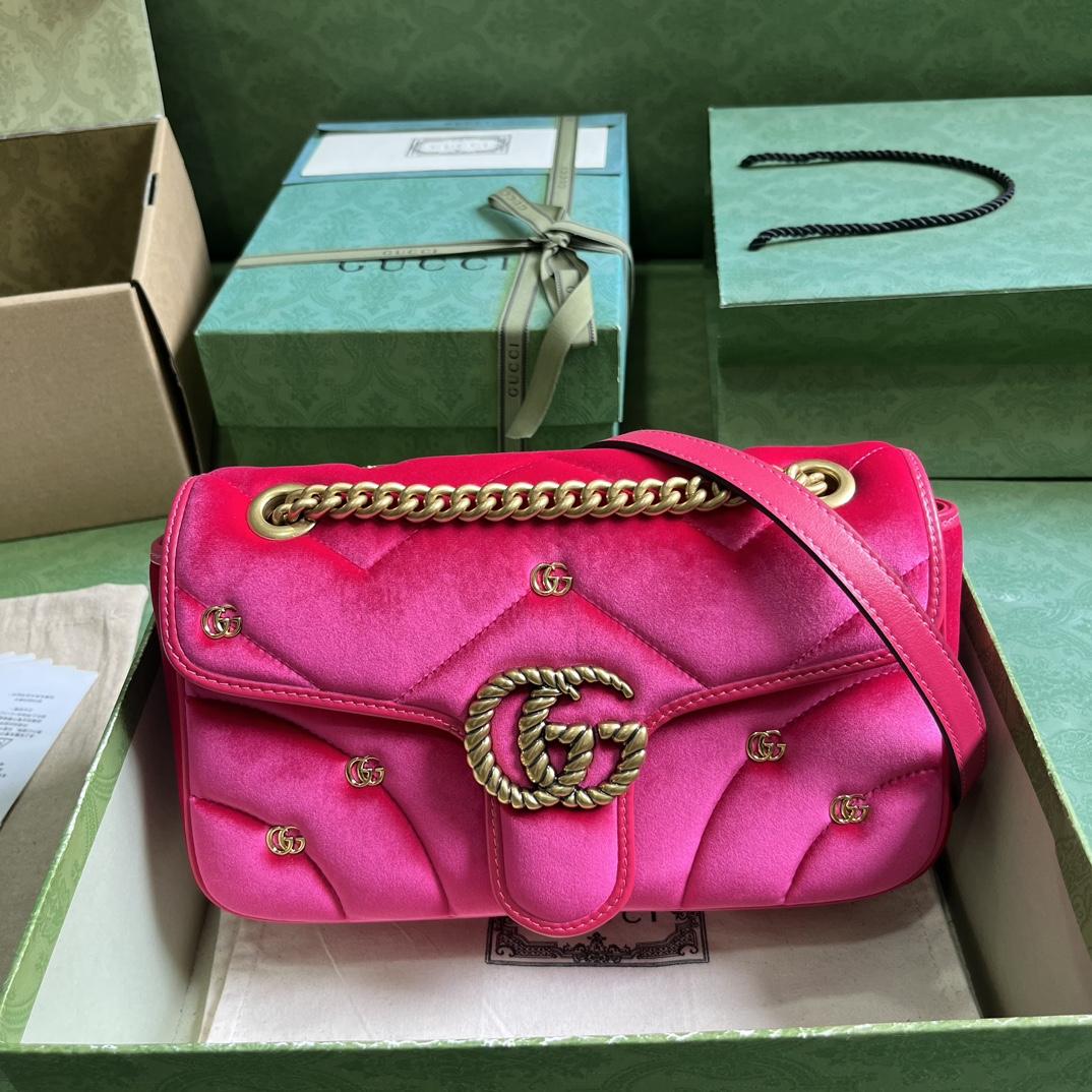 Gucci GG Marmont Small Shoulder Bag - DesignerGu