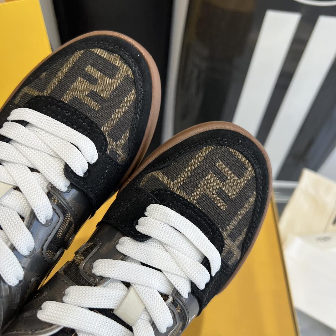 Fendi Fendi Match Lace-up Sneakers - DesignerGu