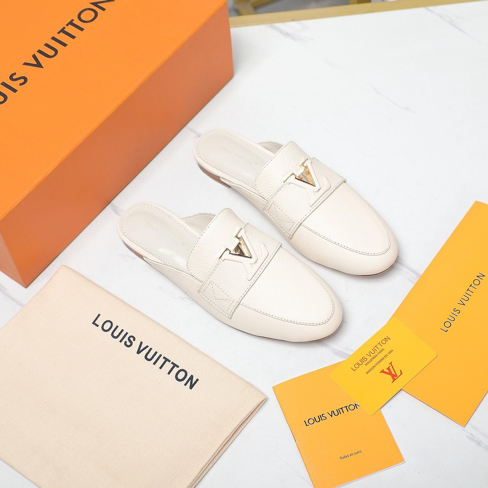 Louis Vuitton LV Capri Open Back Loafer - DesignerGu