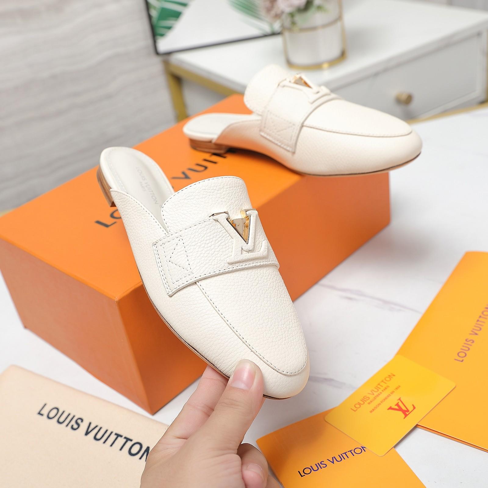 Louis Vuitton LV Capri Open Back Loafer - DesignerGu