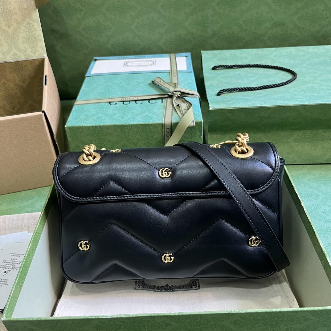 Gucci GG Marmont Small Shoulder Bag - DesignerGu