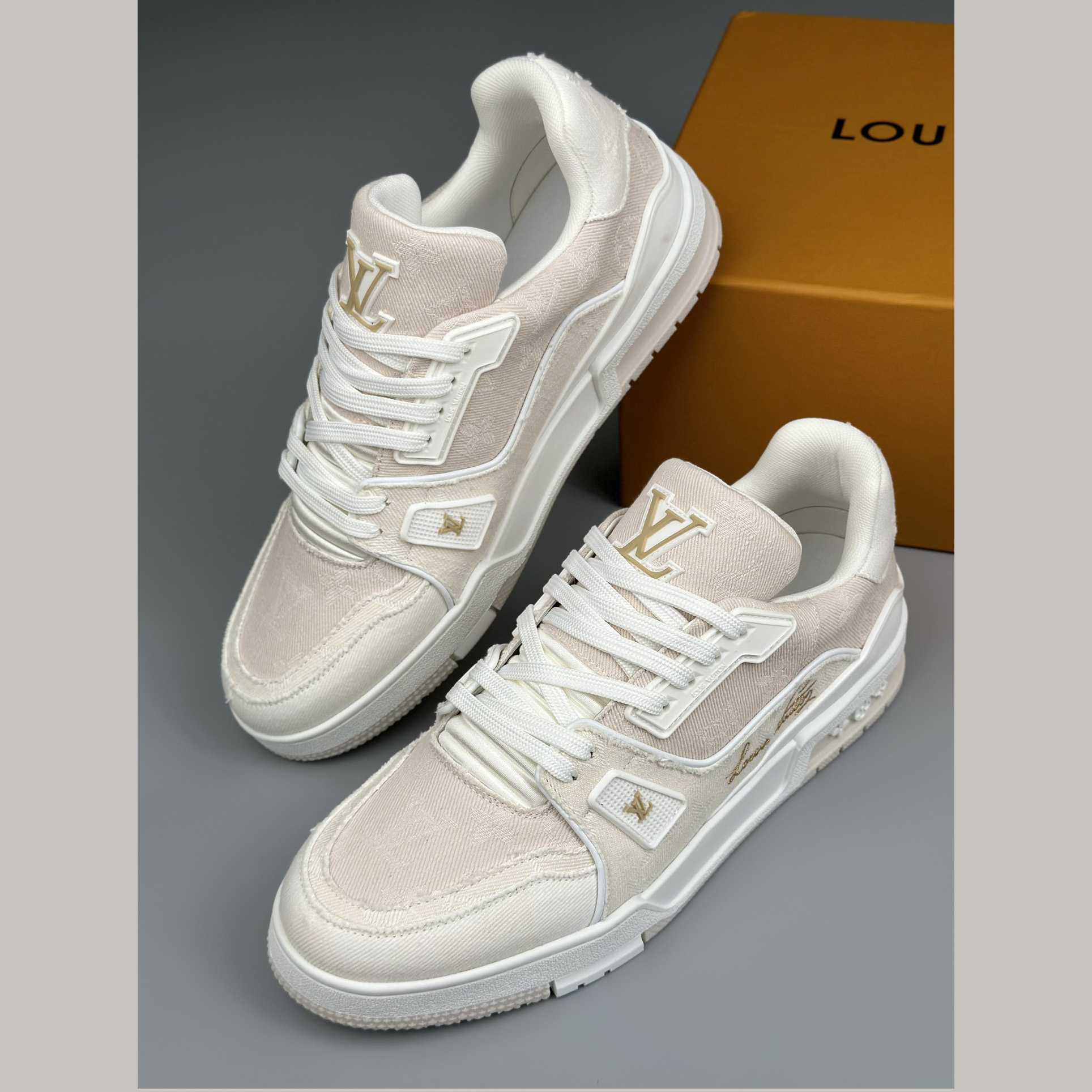 Louis Vuitton lv Trainer Sneaker (Upon UK Size) - DesignerGu