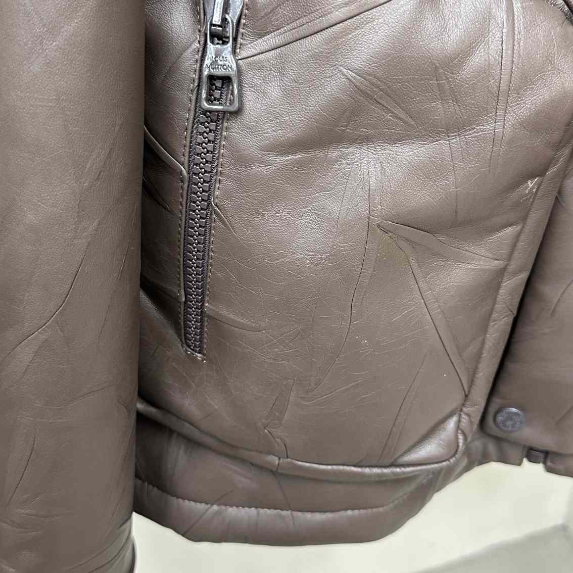 Louis Vuitton Compressed Leather Blouson - DesignerGu