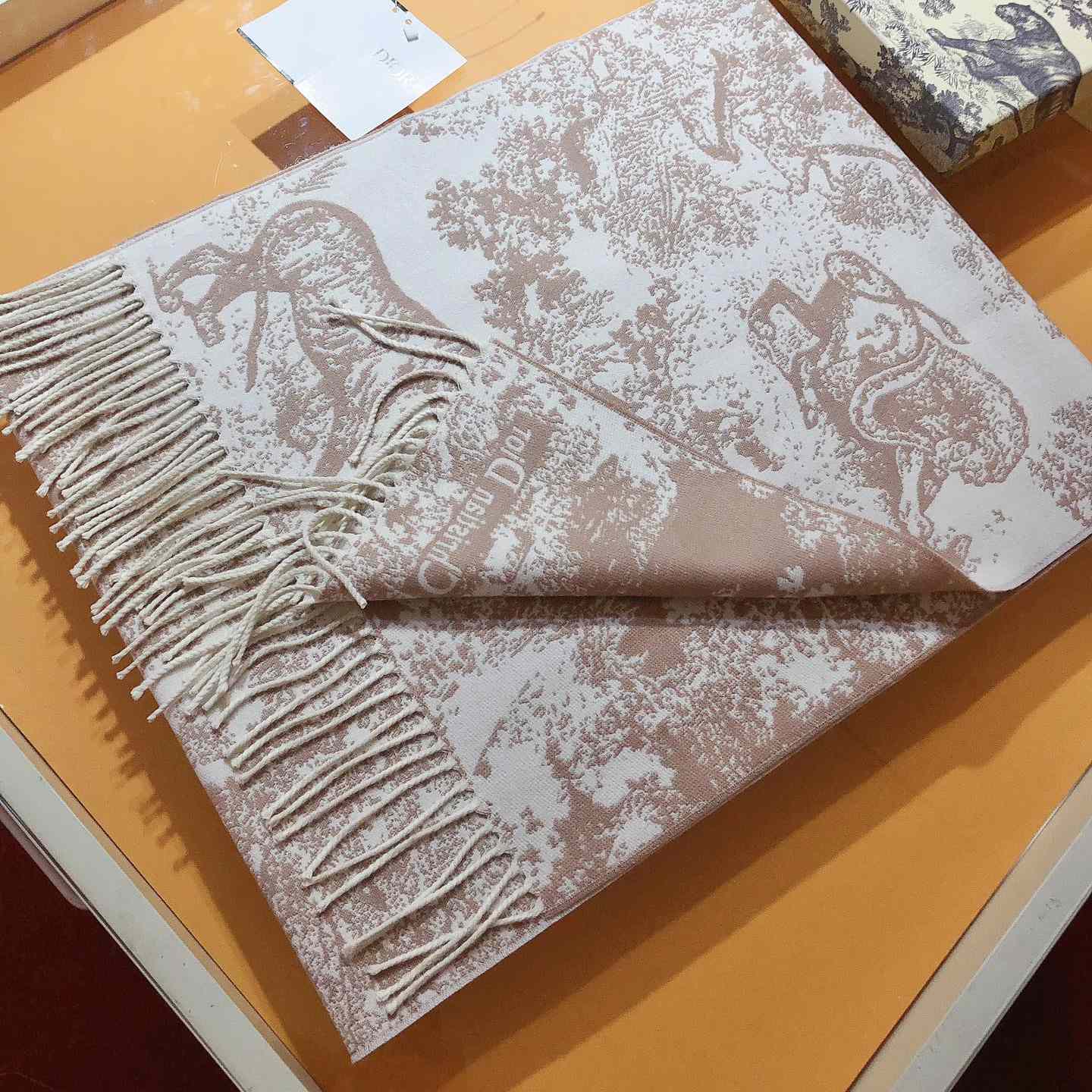 Dior Toile De Jouy Sauvage Scarf  - DesignerGu