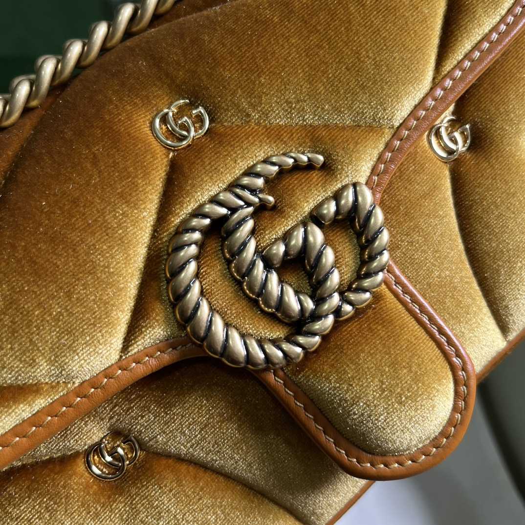 Gucci GG Marmont Mini Shoulder Bag - DesignerGu