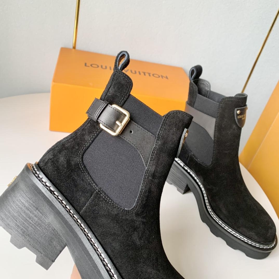 Louis Vuitton LV Beaubourg Ankle Boot - DesignerGu