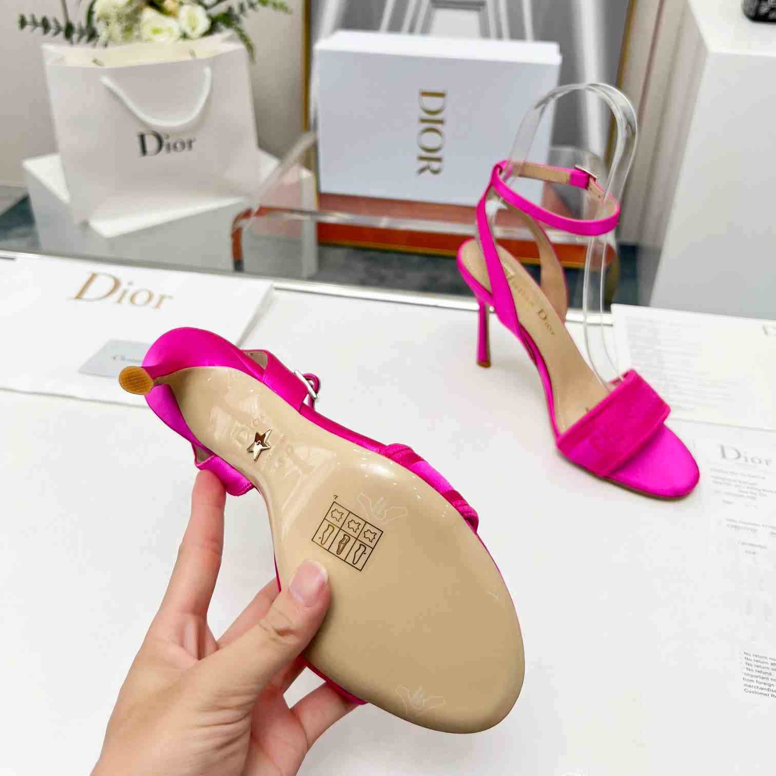 Dior Dway Heeled Sandal  - DesignerGu