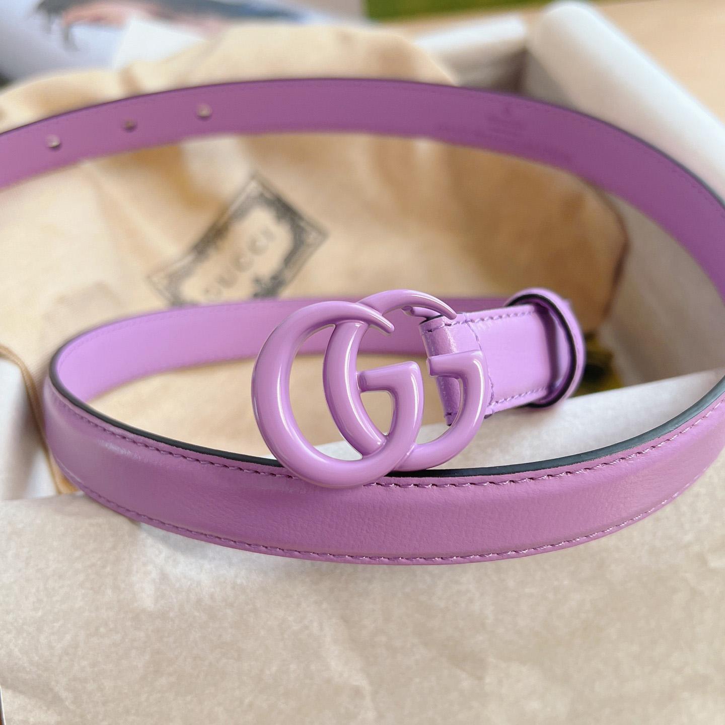 Gucci GG Marmont Reversible Thin Belt - DesignerGu