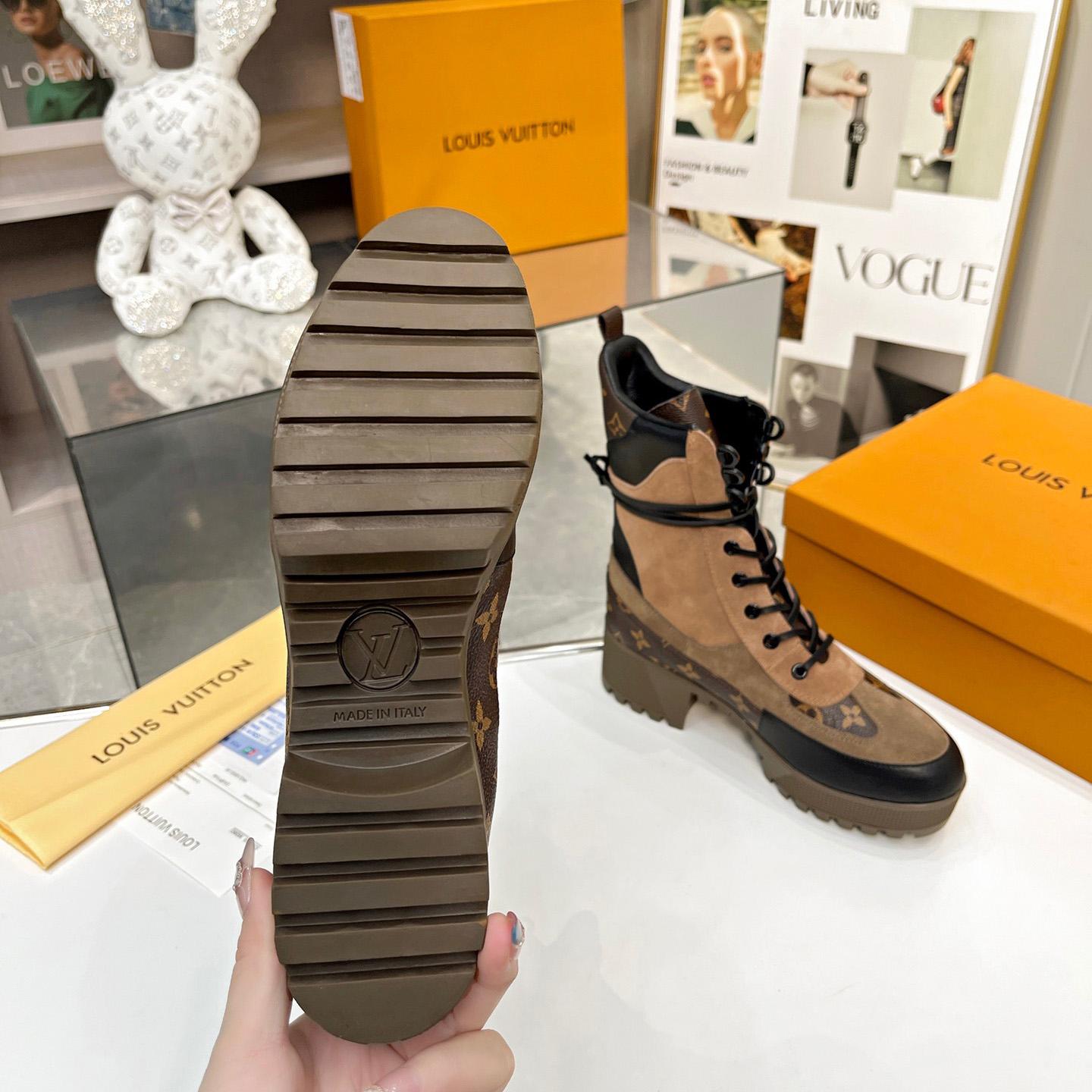 Louis Vuitton Laureate Desert Boots  - DesignerGu