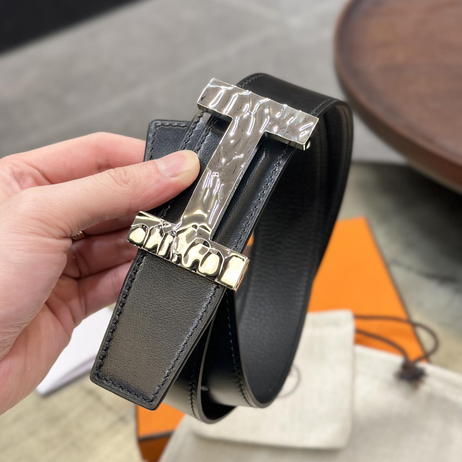 Hermes Quizz H2O Belt buckle & Reversible Leather Strap 38 mm - DesignerGu